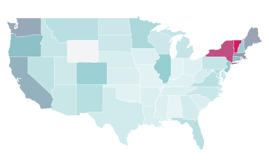 Affinity by region — Weleda, United States