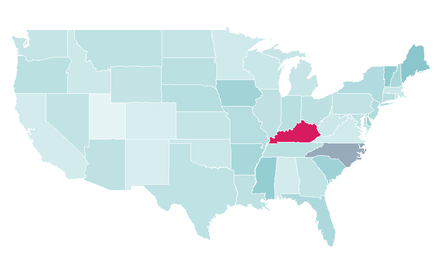 Affinity by region — WellCare, United States