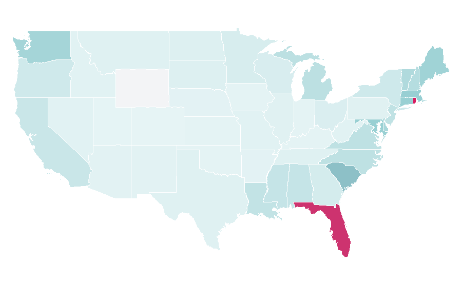 Affinity by region — West Marine, United States