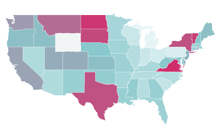 Affinity by region — Western Cape, United States