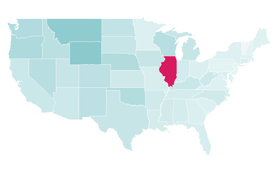 Affinität nach Region — Western (genre), USA