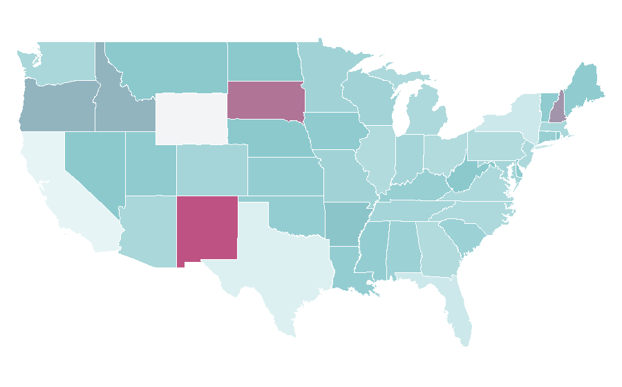 Affinity by region — Wet'n'Wild Gold Coast, United States