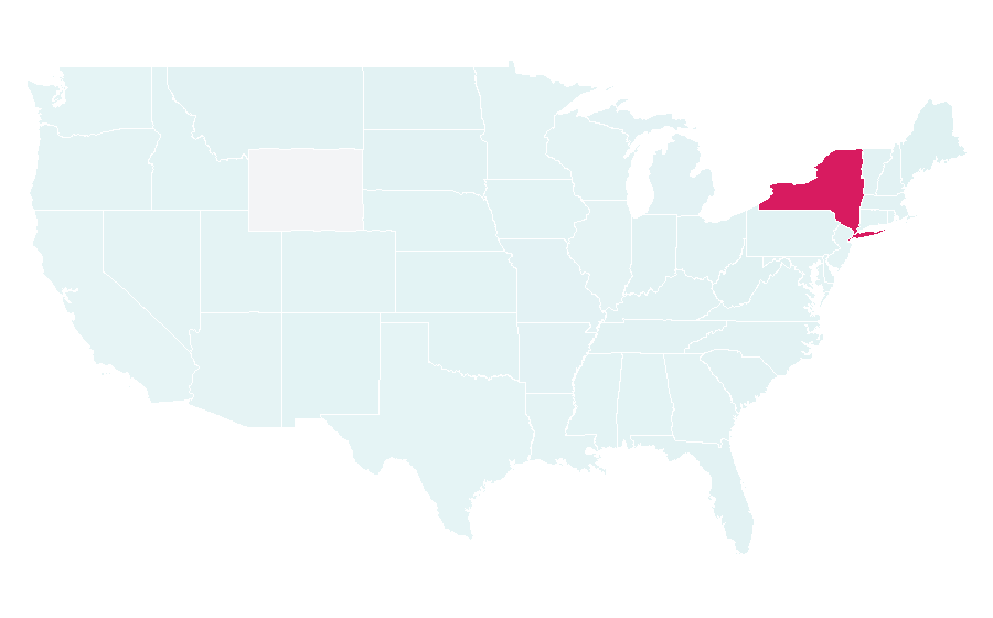 Affinity by region — WGRZ, United States