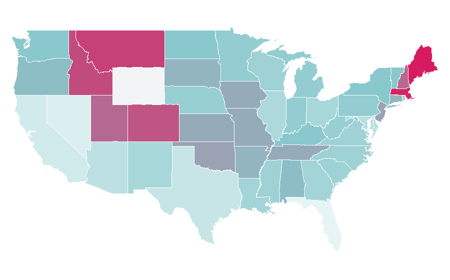 Affinity by region — What to Expect When You're Expecting (film), United States
