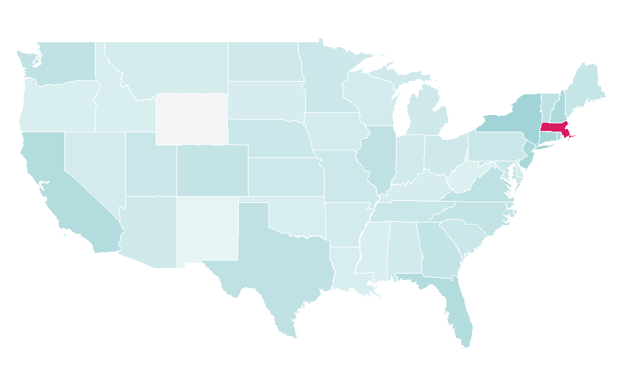 Affinity by region — Whoop, United States