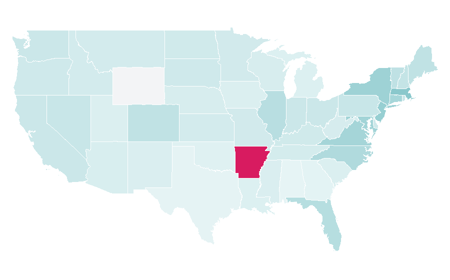 Affinity by region — Wigan Athletic F.C., United States