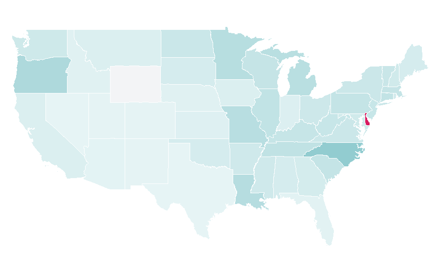Affinity by region — Wil, United States