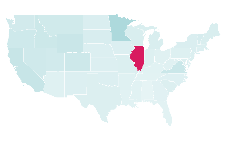 Affinity by region — Wildfire, United States