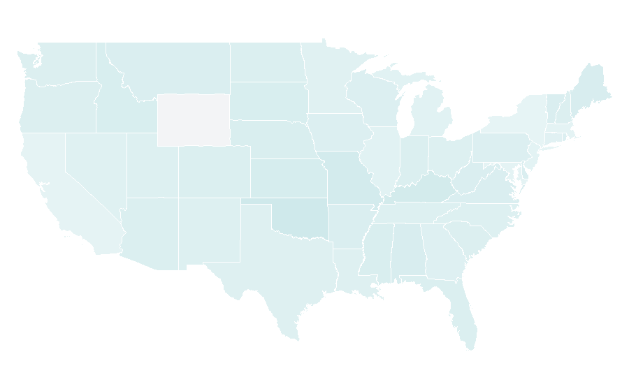 Affinity by region — wildlife conservation, United States