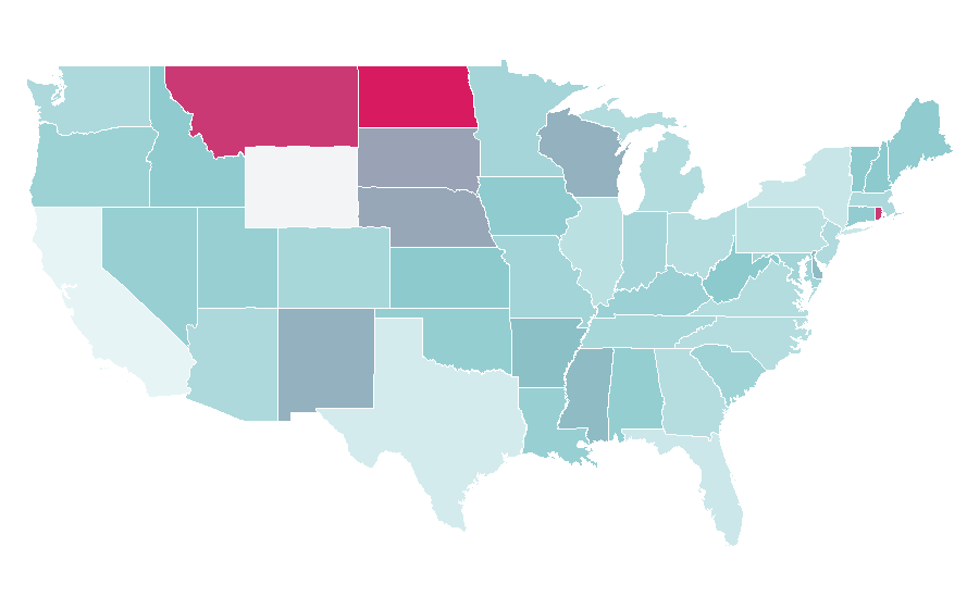 Affinity by region — Wildlife trade, United States