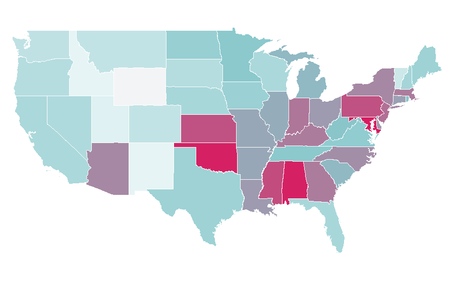Affinity by region — Wilt Chamberlain, United States