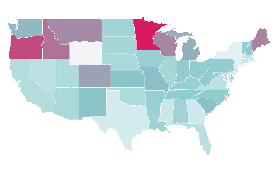 Affinity by region — Window film, United States