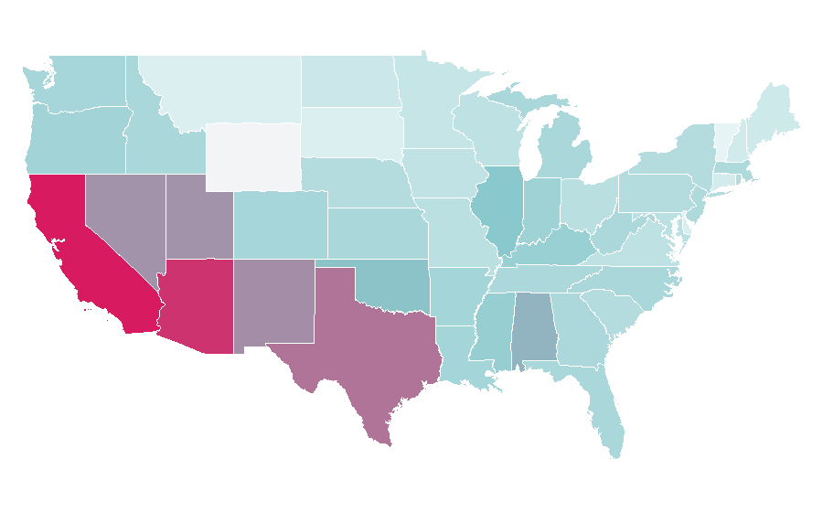 Affinity by region — Winnie the Pooh (film), United States