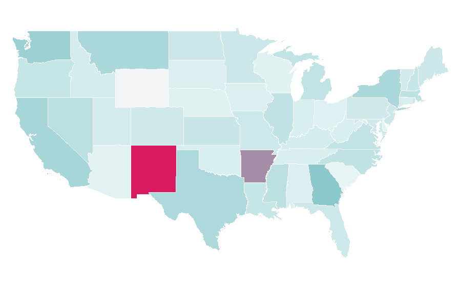 Affinity by region — Wok, United States