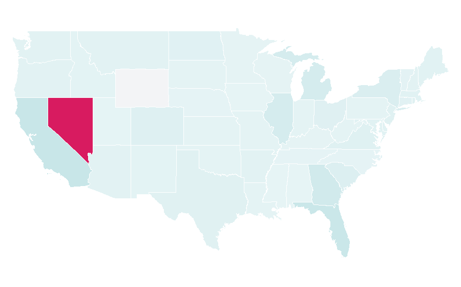 Affinity by region — Wolfgang Puck, United States