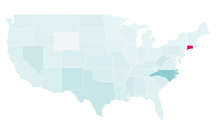 Affinity by region — WolfPack, United States