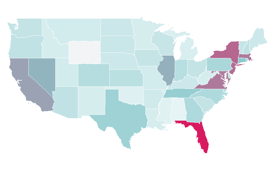 Affinity by region — Wolfsburg, United States