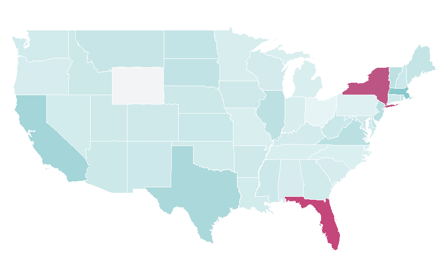 Affinity by region — women'secret, United States