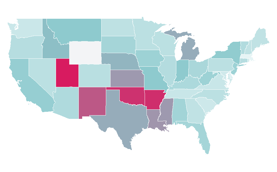 Affinity by region — Wood flooring, United States