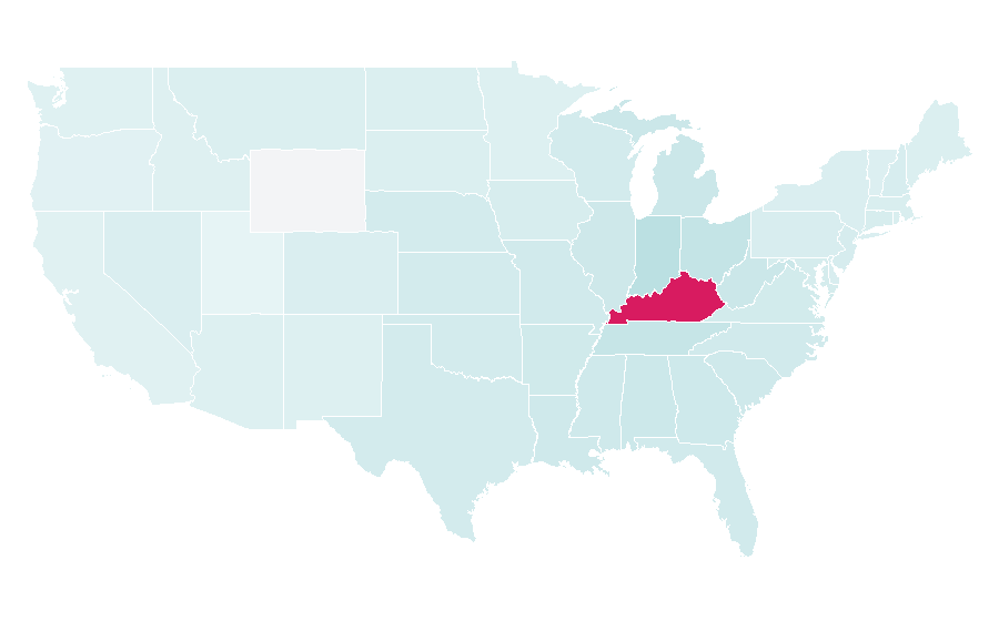Affinity by region — Woodford Reserve, United States