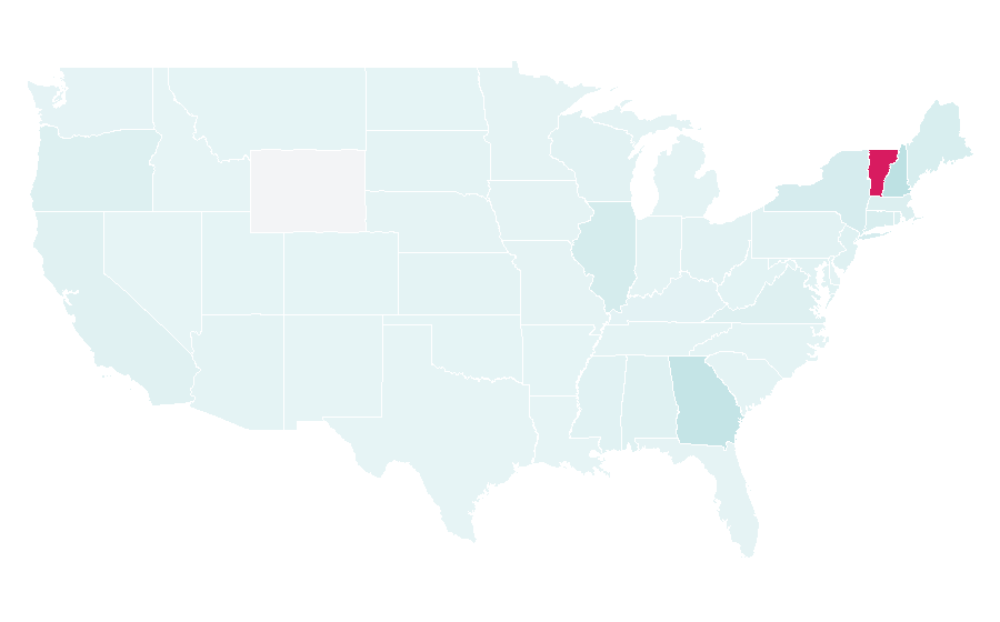 Affinity by region — Woodstock, United States