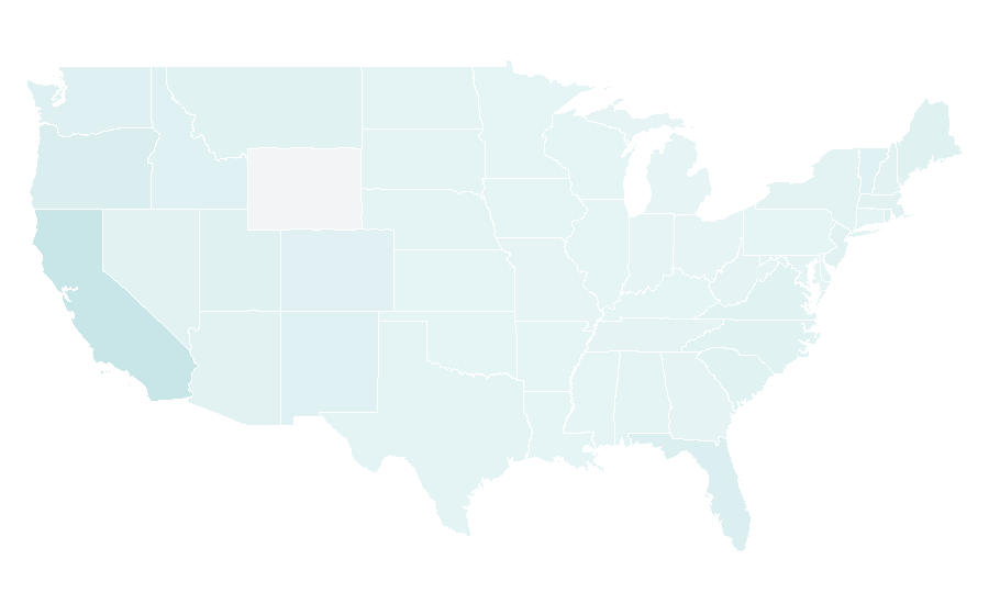 Affinity by region — World Surf League, United States