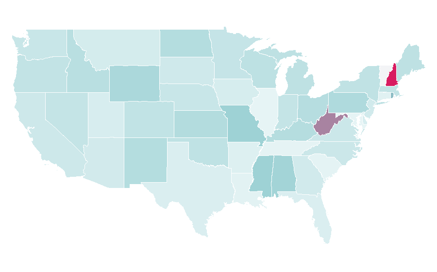 Affinity by region — WorldWinner, United States