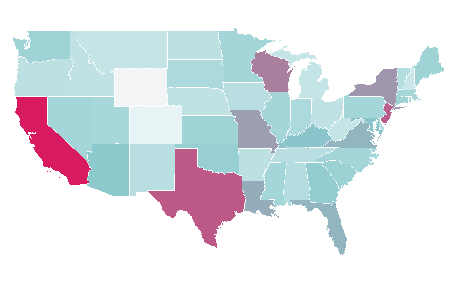 Affinity by region — Wrinkles (film), United States
