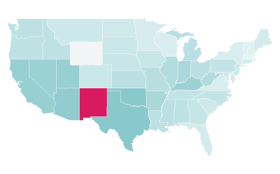 Affinity by region — Wyatt Oleff, United States