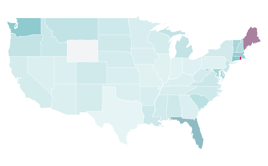 Affinity by region — Yachting World, United States