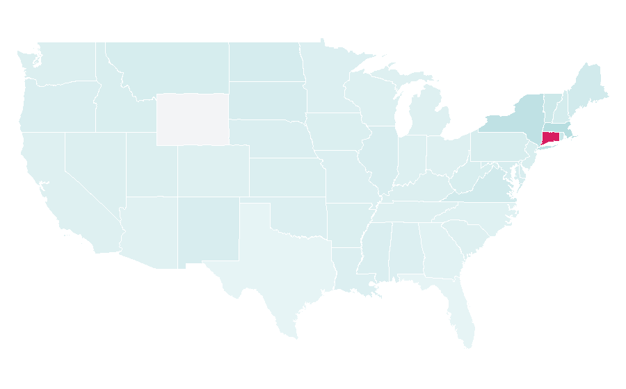 Affinity by region — Yale University Press, United States