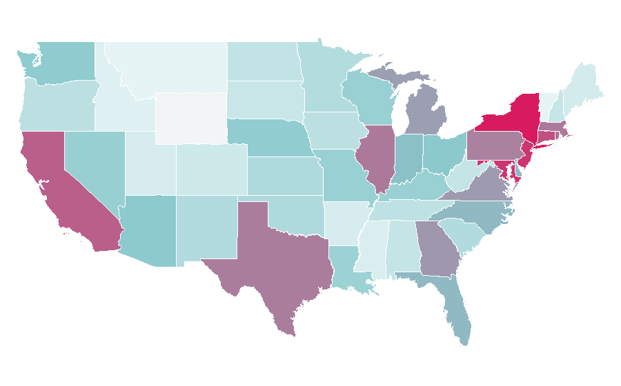 Affinity by region — Yeezy, United States