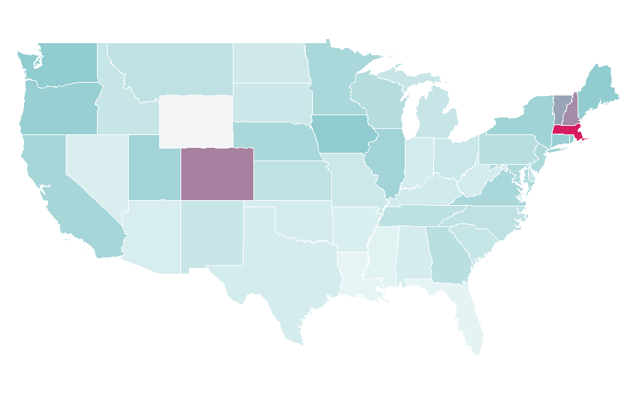 Affinity by region — Yo-Yo Ma, United States