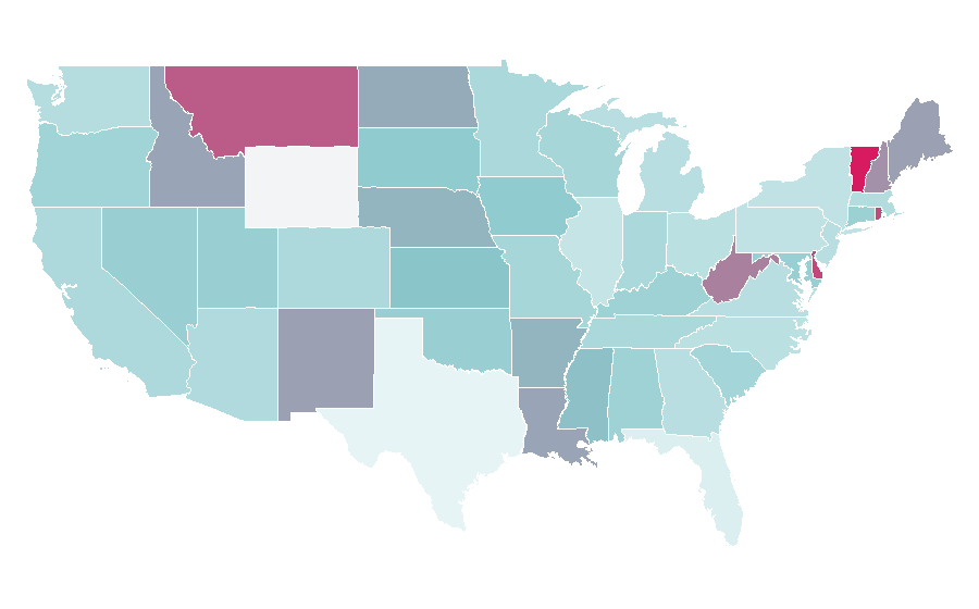 Affinity by region — Youth empowerment, United States