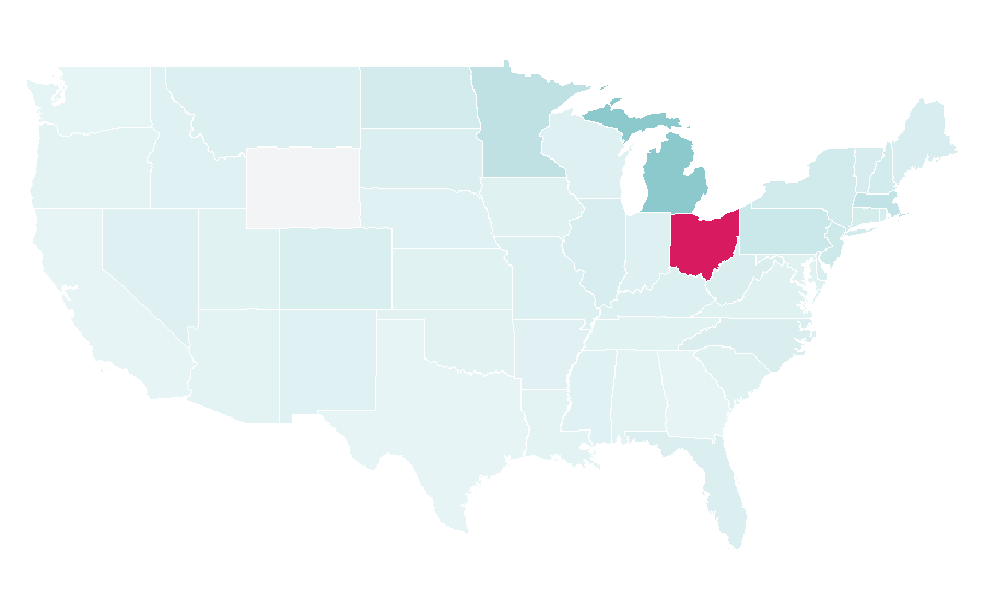 Affinity by region — Zach Werenski, United States