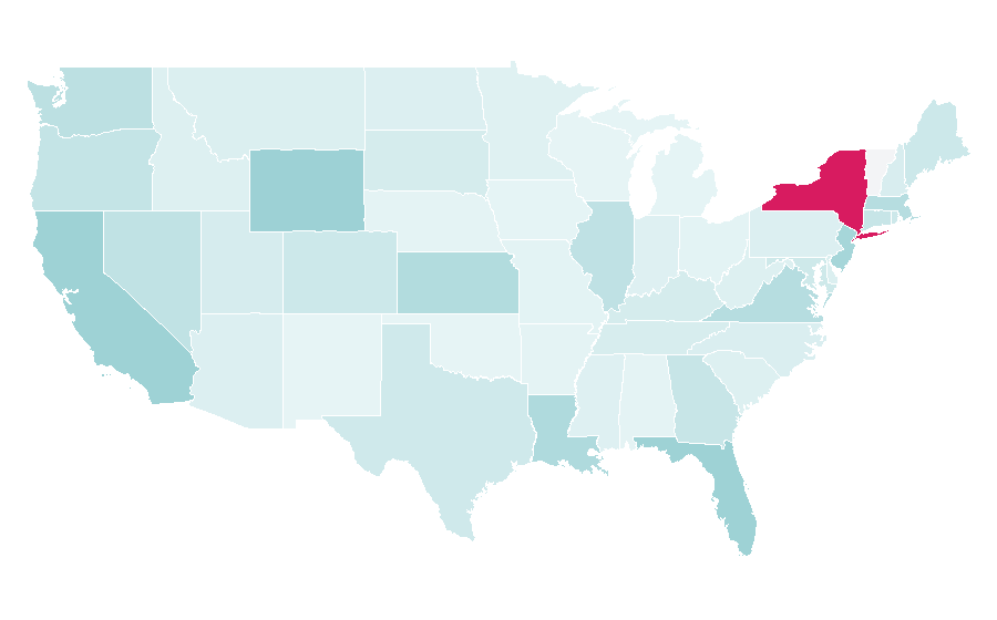 Affinity by region — Zalando, United States