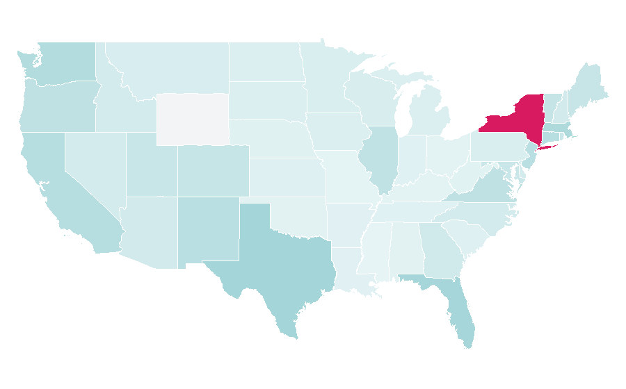 Affinity by region — Zaragoza, United States
