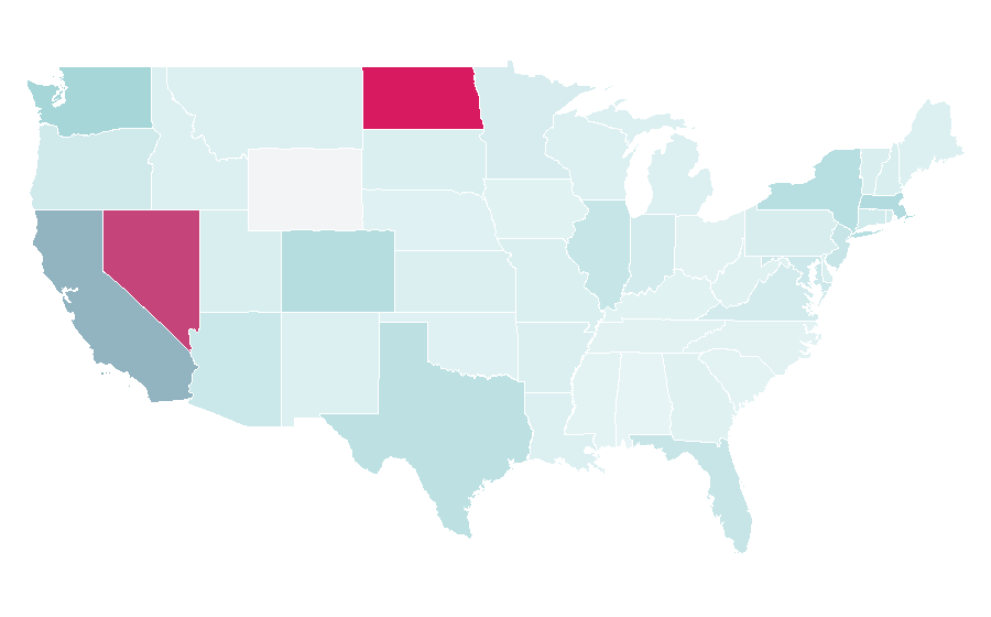 Affinity by region — Zedd (musician), United States