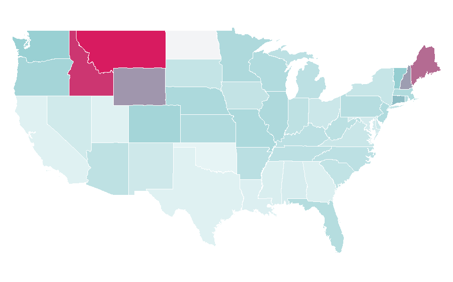 Affinity by region — Zero Hedge, United States