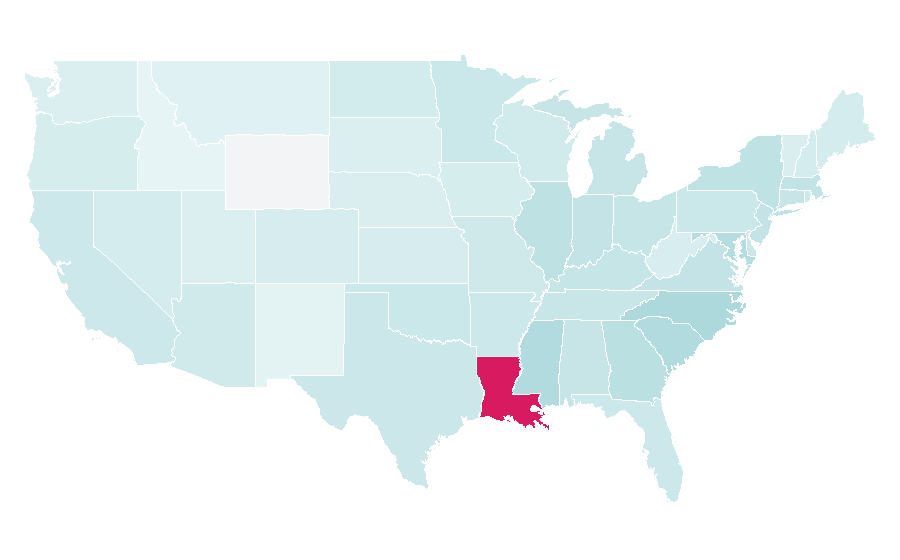 Affinity by region — Zion Williamson, United States