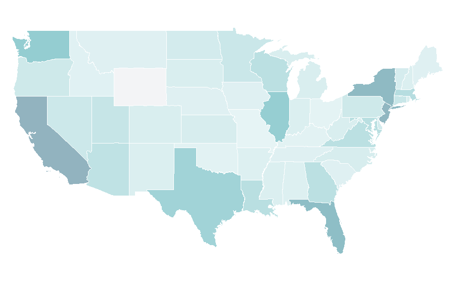 Affinity by region — Ziploc, United States