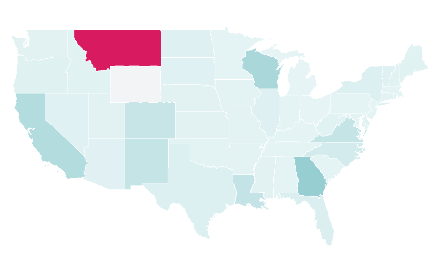 Affinity by region — Zócalo, United States
