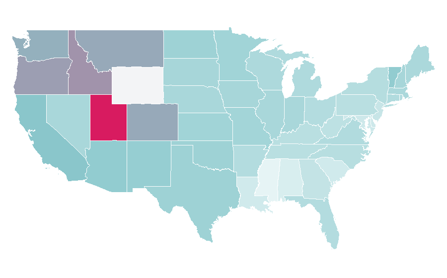 Affinity by region — Zoolander, United States