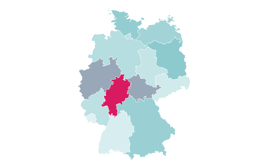 Affinity by region — Amazon Kindle, Germany