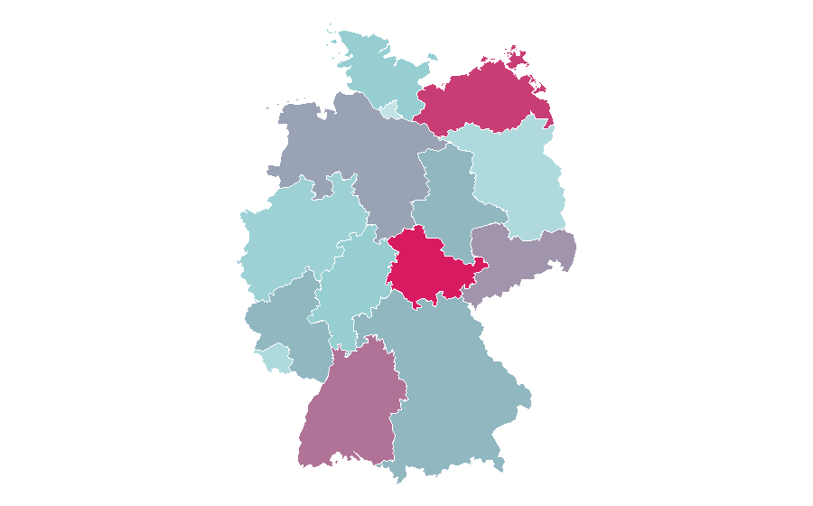 Affinity by region — Anastacia, Germany