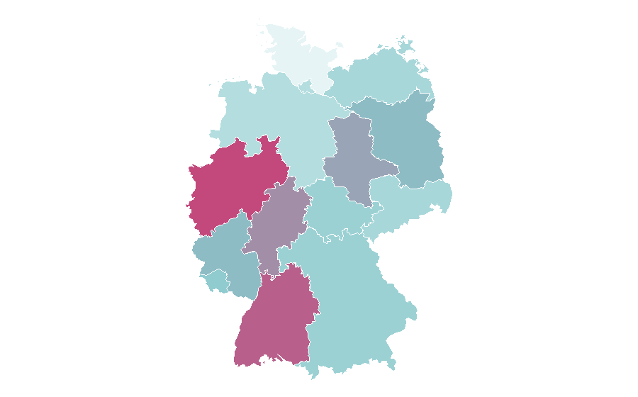 Affinity by region — Antonio Banderas, Germany