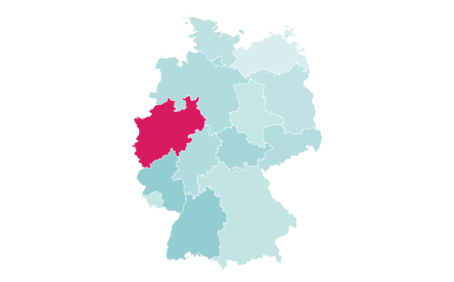 Affinity by region — Backstreet Boys, Germany