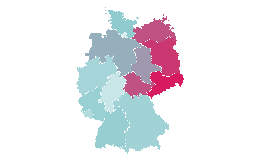 Affinity by region — Beatrice Egli, Germany