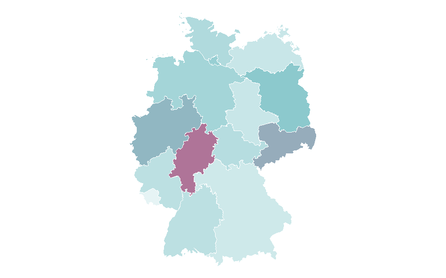 Affinity by region — Billie Eilish, Germany