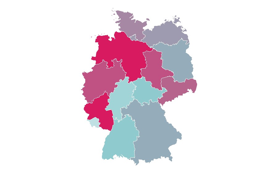 Affinity by region — Bridgerton, Germany
